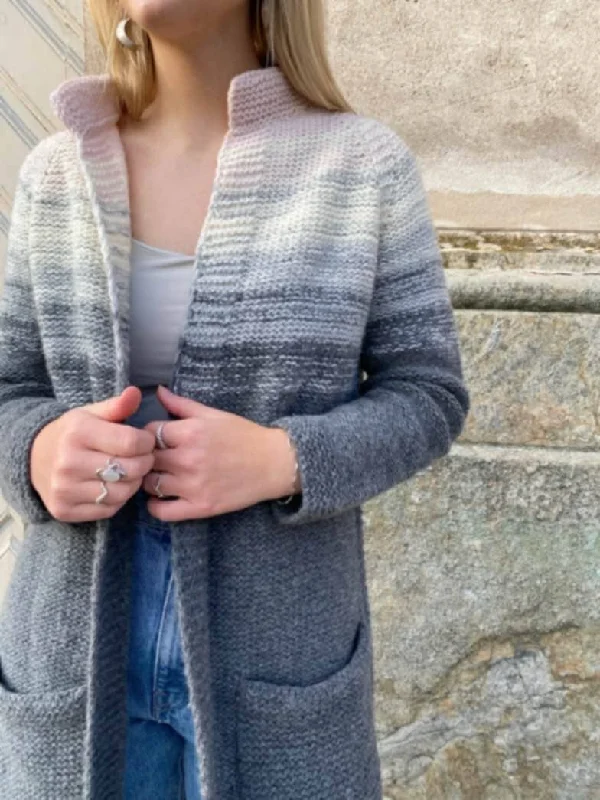 Weekend Offers That Tempt Dip dye cardigan by Önling, No 2 knitting kit