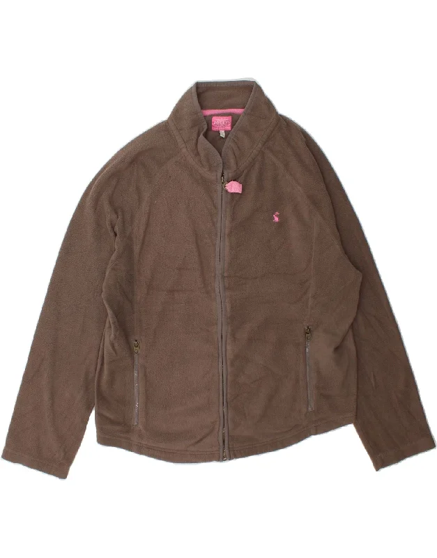 Special Promotion JOULES Womens Fleece Jacket UK 18 XL Brown Polyester