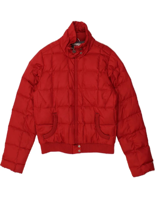 Savings Event TOMMY HILFIGER Womens Padded Jacket UK 18 XL Red Nylon
