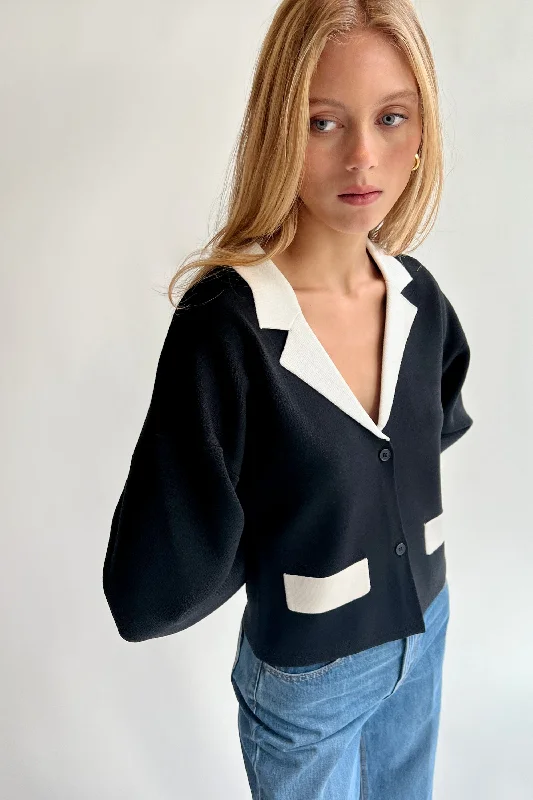 Price Slash COLLARED CARDIGAN