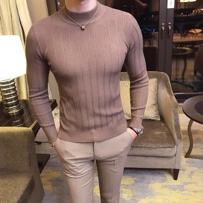 Big Savings Striped Pattern Sweater For Men