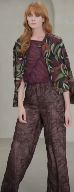 Bonus Offer Chenille Pants Eggplant