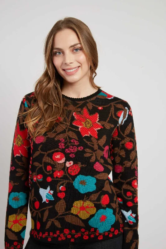 Celebrate the Weekend with Discounts Cadette Sweater/Pullover Black