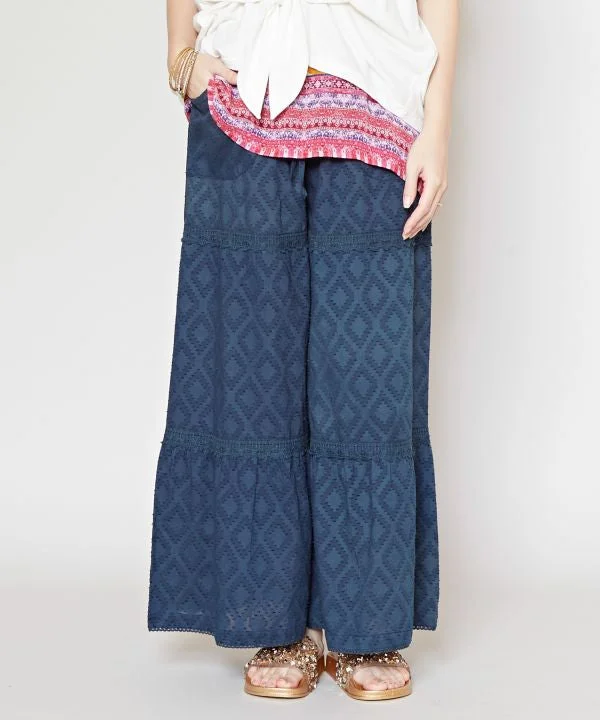 Weekend Steals Await Tiered Wide Leg Trousers