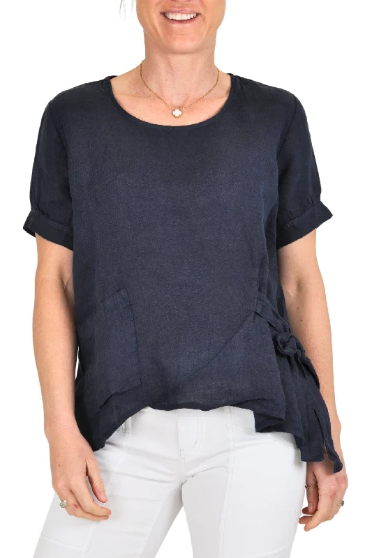 Act Fast WOVEN S/S TOP - 10/3122U