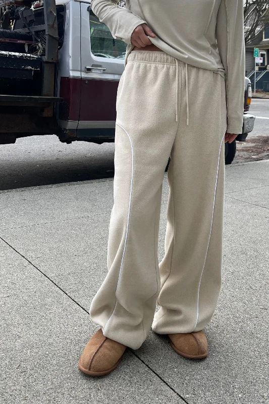 Special Savings FLEECE PANT WITH CONTRAST PIPING