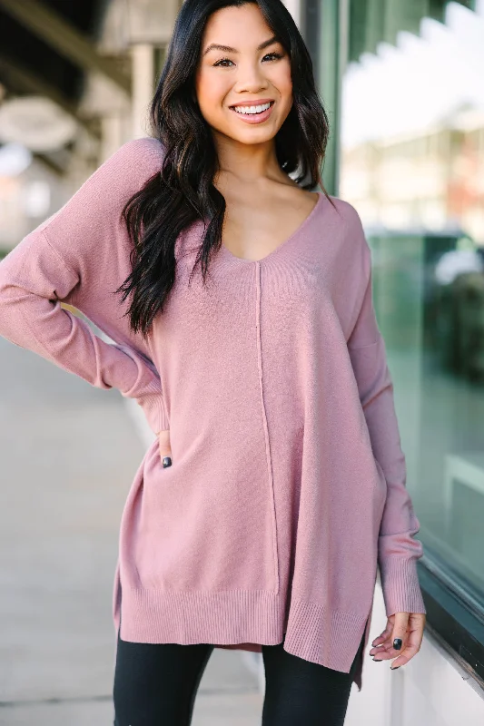 Fantastic Offers Get To Know You Light Rose Pink Tunic
