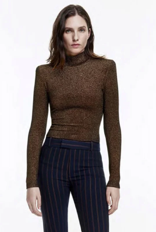 Weekend Savings Bonanza Smythe - Shoulder Pad Turtleneck