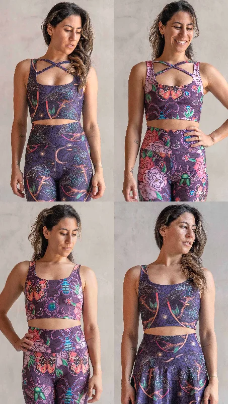 Weekend Deal Starlings & Enchanted Garden - EnviSoft Four Way Reversible Top