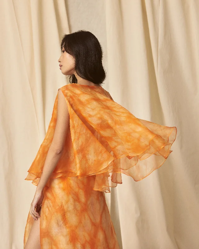 Best Seller Maya Circular Silk Top