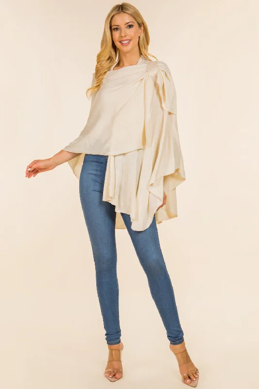 Amazing Deals Draped Poncho