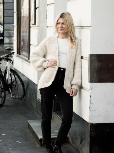 Weekend Shopping Bliss Balloon Jacket by Petiteknit, No 1 knitting kit