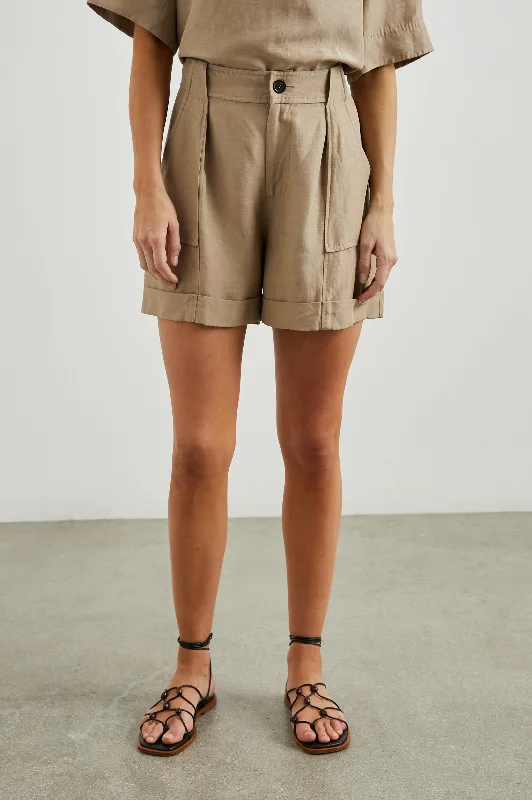 Weekend Deal MARYAM SHORT - SAFARI