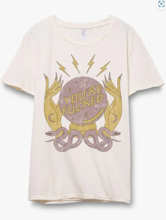 Can't Miss Crystal Ball Distressed T