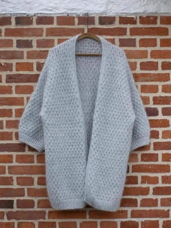 Incredible Offers Cardi Cocoon by Anne Ventzel, No 20 + Silk mohair yarn kit (ex pattern)