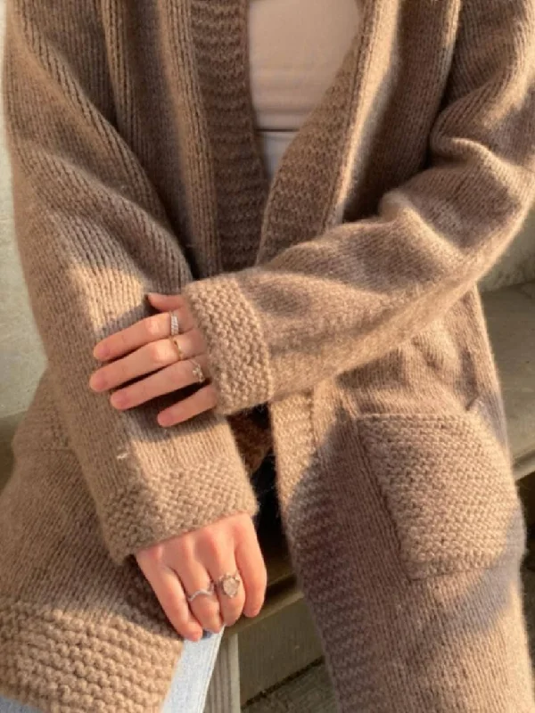 Weekend Bargains Await You Cardigan on large needles by Önling, No 1 knitting kit