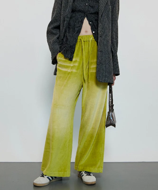 Weekend Offers That Shine [24Autumn PRE-ORDER] Blast Velor Easy Pants
