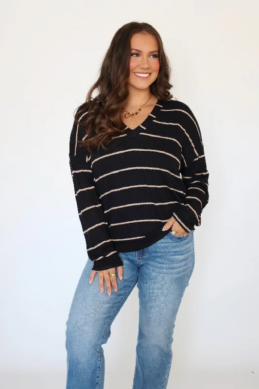 Deal Zone Brandi Stripe Top (FINIAL SALE)