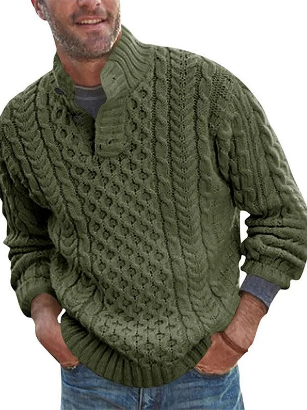 Time-Limited Offer Turtle Collar Knitted Men Sweater
