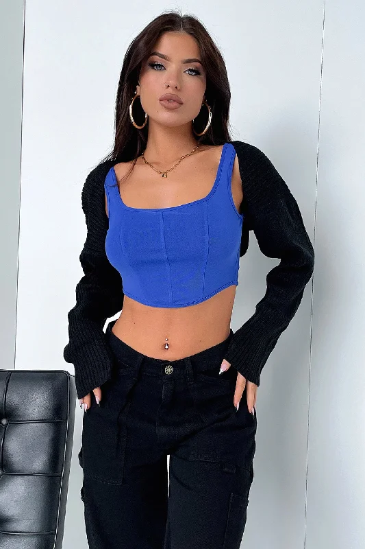 Act Fast Gigi Bolero - Black