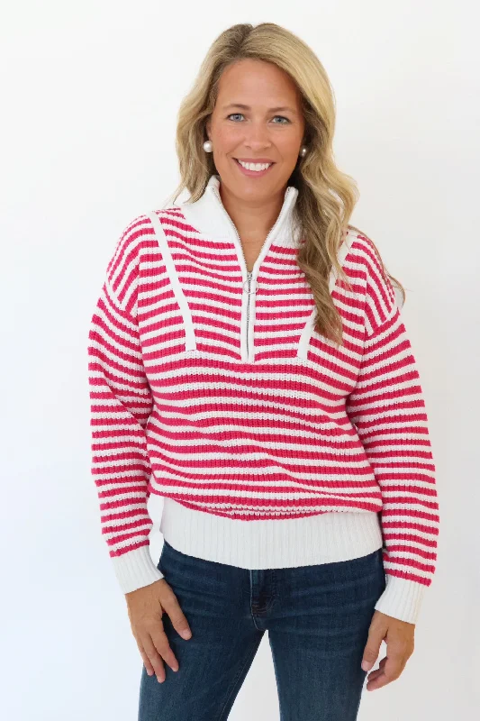 Special Discount Fun Stripe Pullover