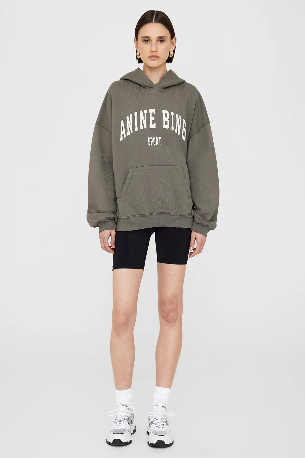 Weekend Discounts You Deserve Anine Bing - Harvey Sweatshirt (dusty olive)
