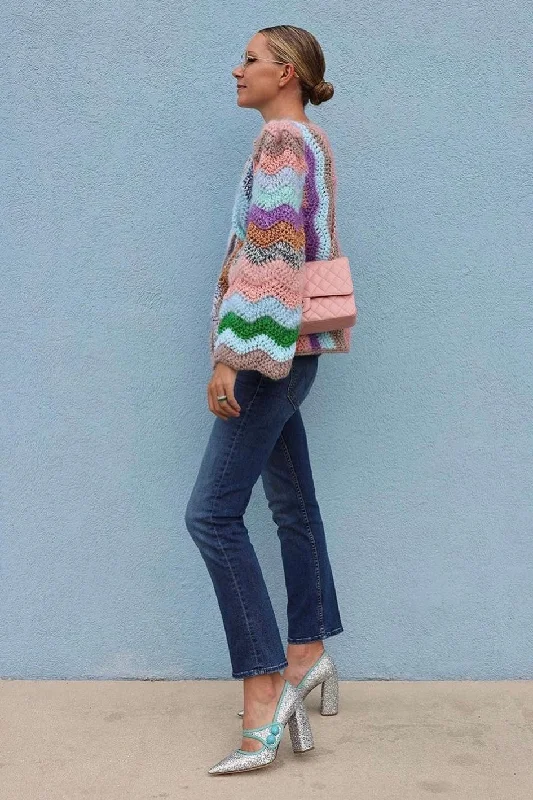 Final Clearance Maridruna - Unique Short Cardigan