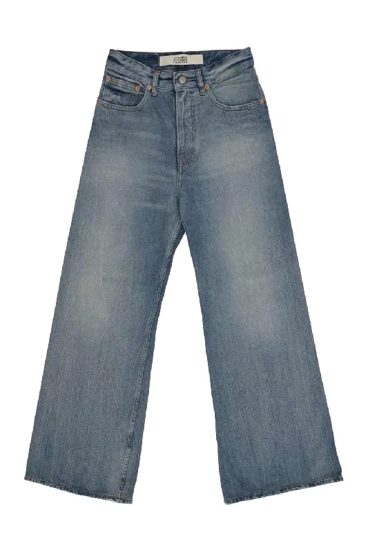 Fantastic Offers [WW37840] Mm6 Maison Margiela | Denim Pants