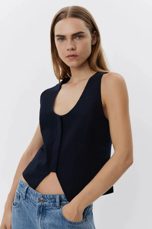 Deal Dash Sofie Schnoor - Vest (navy/stripes)