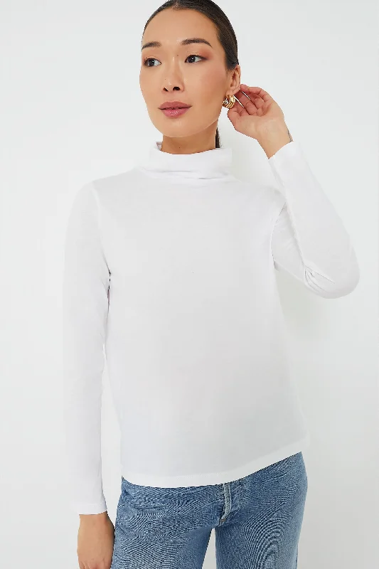 Midnight Sale Clean Jersey Turtleneck
