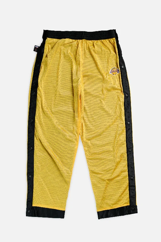 Make Your Weekend Count with Savings Vintage LA Lakers NBA Reversible Tearaway Track Pants - XL