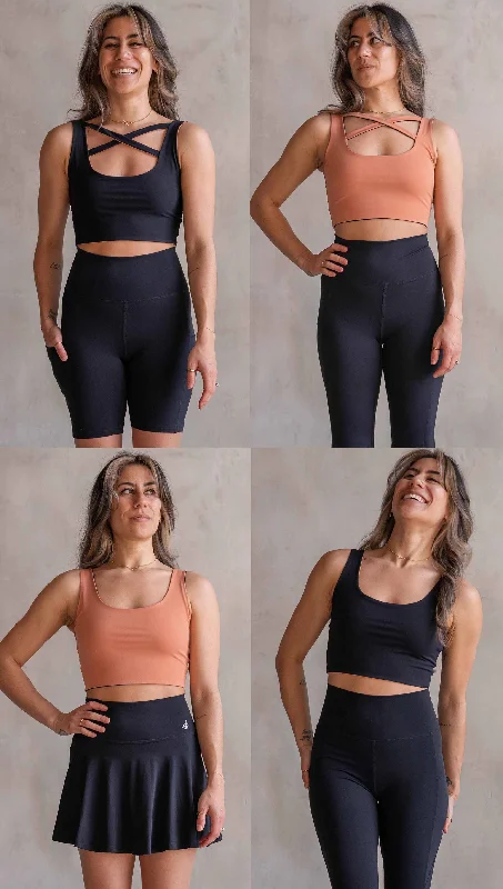 Price Rollback Black & Toasted Nut - EnviSoft Four Way Reversible Top
