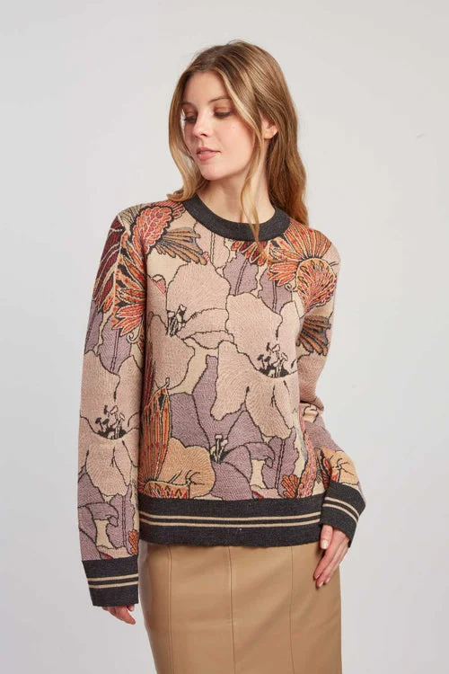 Act Now Cacao  Sweater - Beige