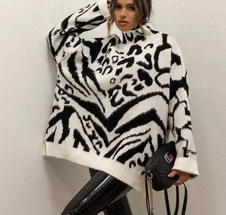 Special Offer Oversized Turtleneck Sweater For Women