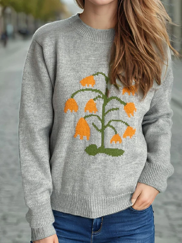Today Only Round Neck Long Sleeve Sweater