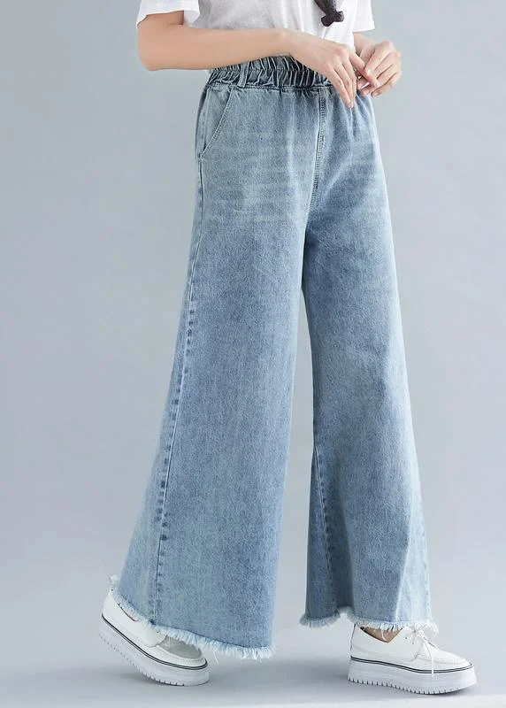 Massive Savings Women's Elastic Waist Wide Leg Pants