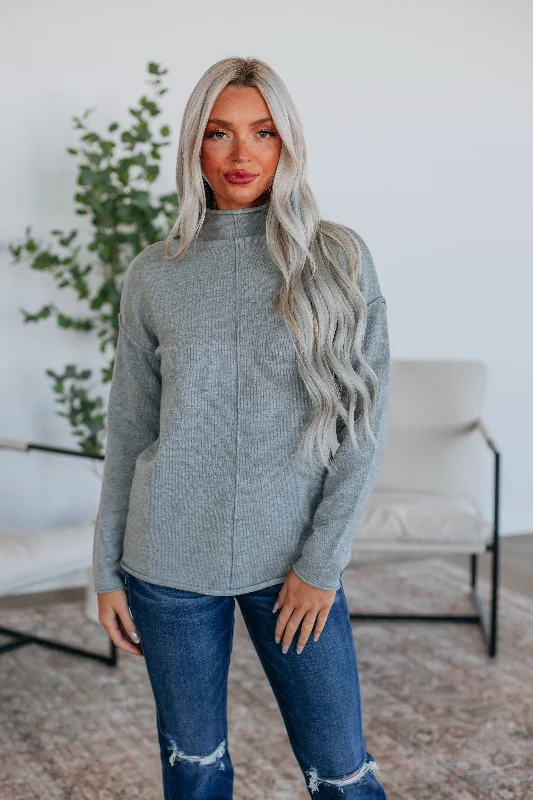 Midnight Madness Olivette Sweater - Charcoal