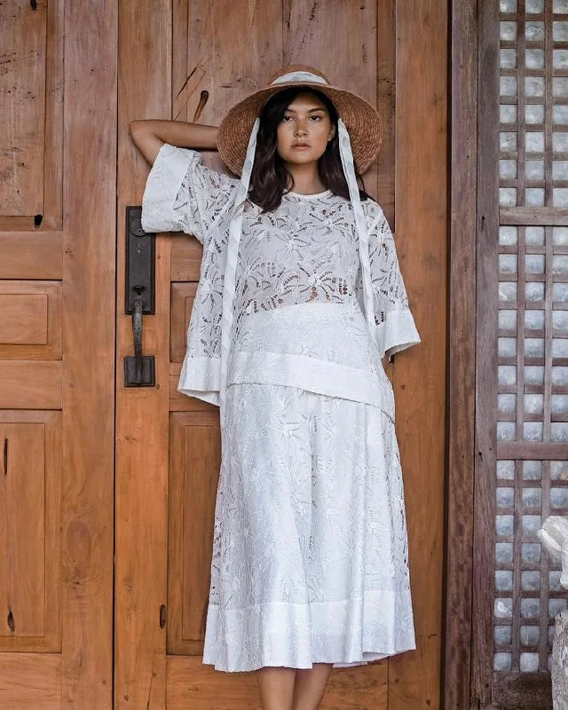 Seasonal Sale Lilianna Lace Tee