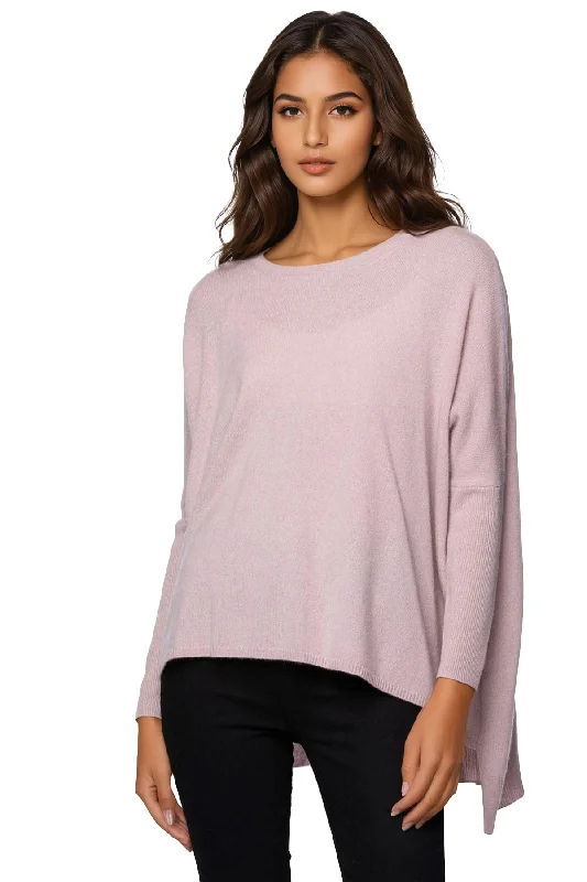 Deal Dash 100% Cashmere Loose & Easy Crew Sweater