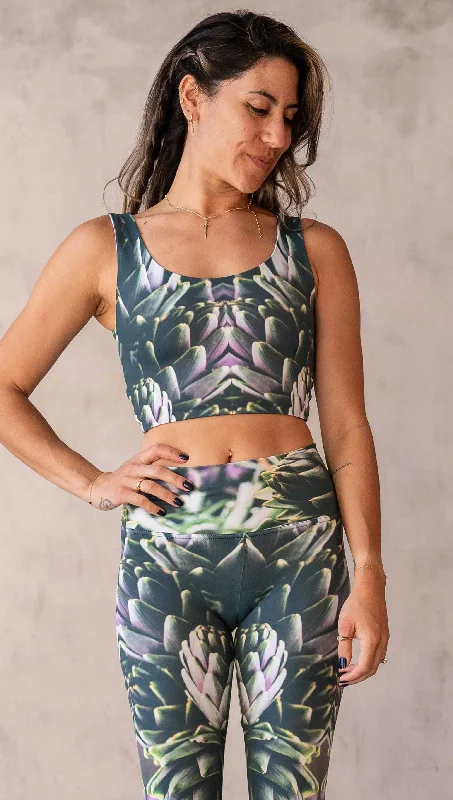 Price Break Artichoke and Rosaline Top - Reversible