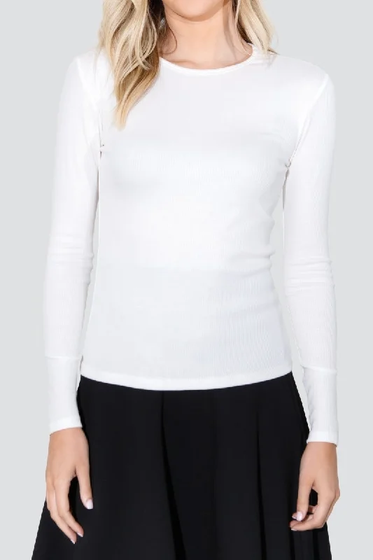 Limited Supply RENEE TEE (Off White)