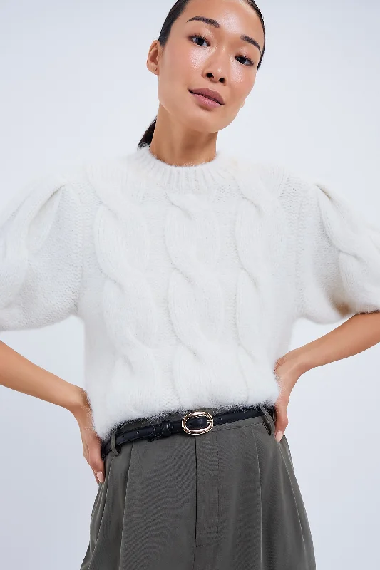 Extra Discount Ivory Brittany Sweater
