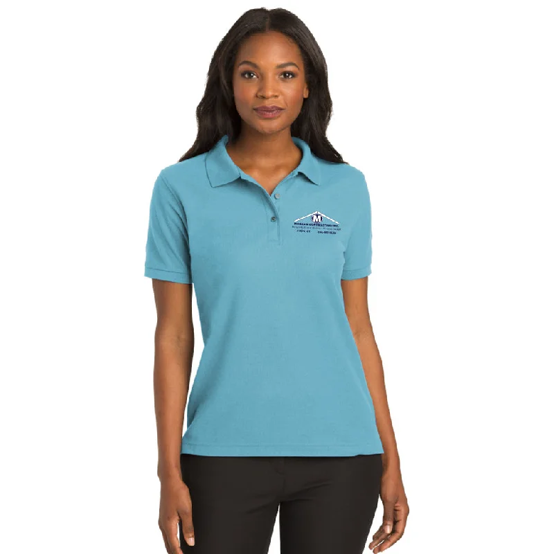Hurry In Port Authority Ladies Silk Touch Polo, Full Color