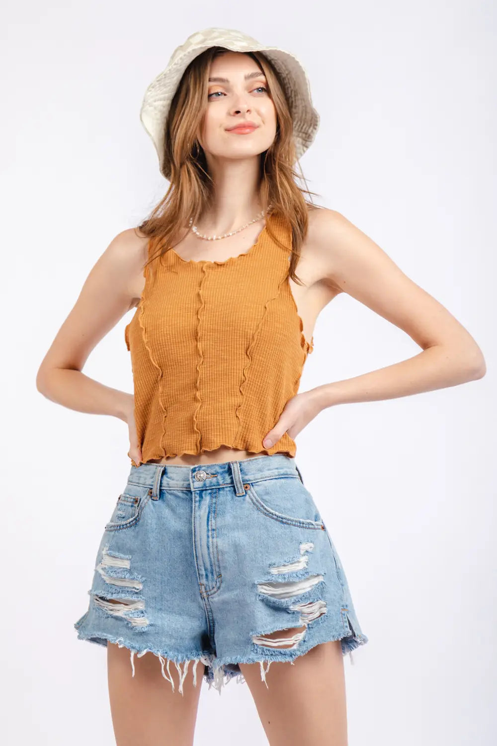 While Supplies Last Lettuce Hem Tank
