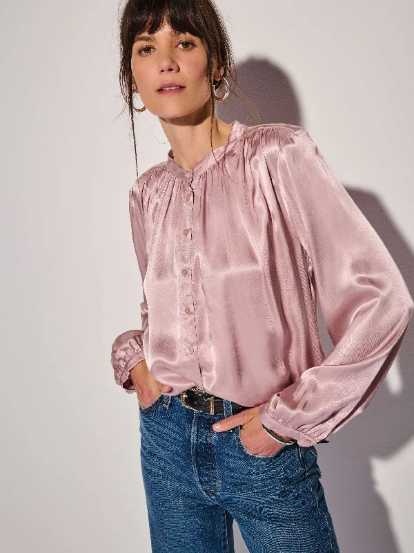 Hurry In Trishia Blouse - Whisper