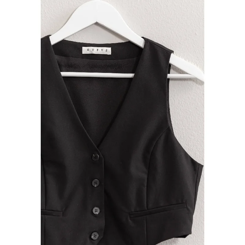 Midnight Sale Vest Dressed Botton Front Adjustable Vest
