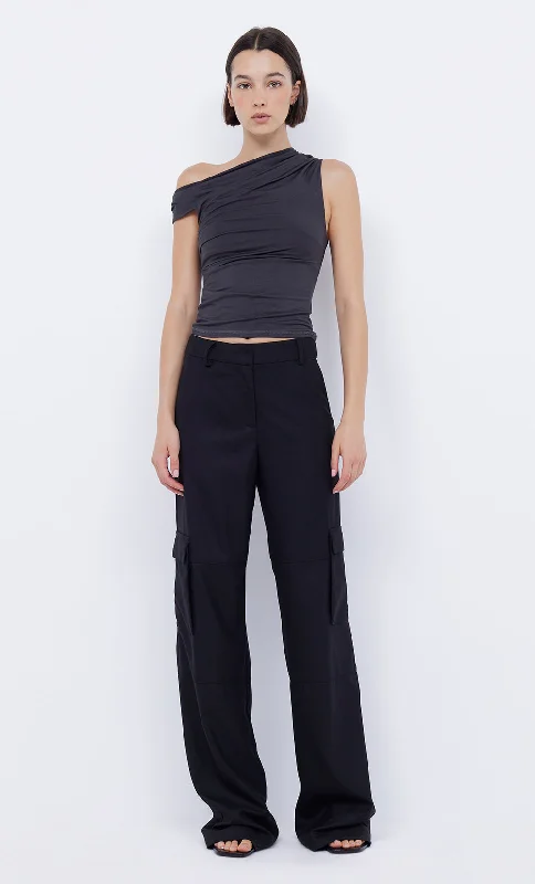 Weekend Specials to Delight SERENE TOP - CHARCOAL