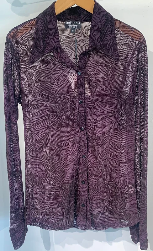 Crazy Savings Chenille Shirt Eggplant