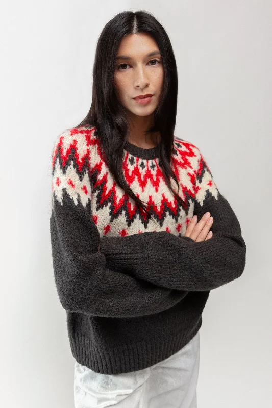 Quick Sale NORDIC PATTERN SWEATER