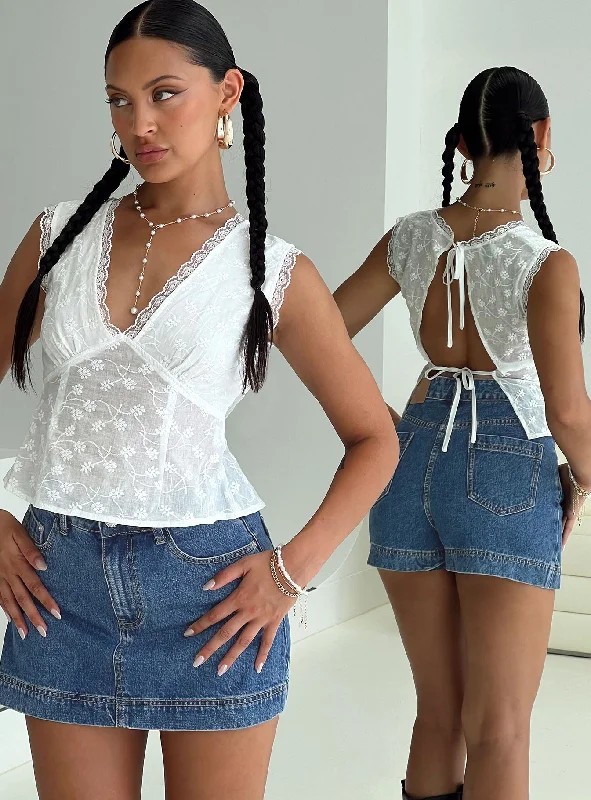 Special Discount Gimmie Top White